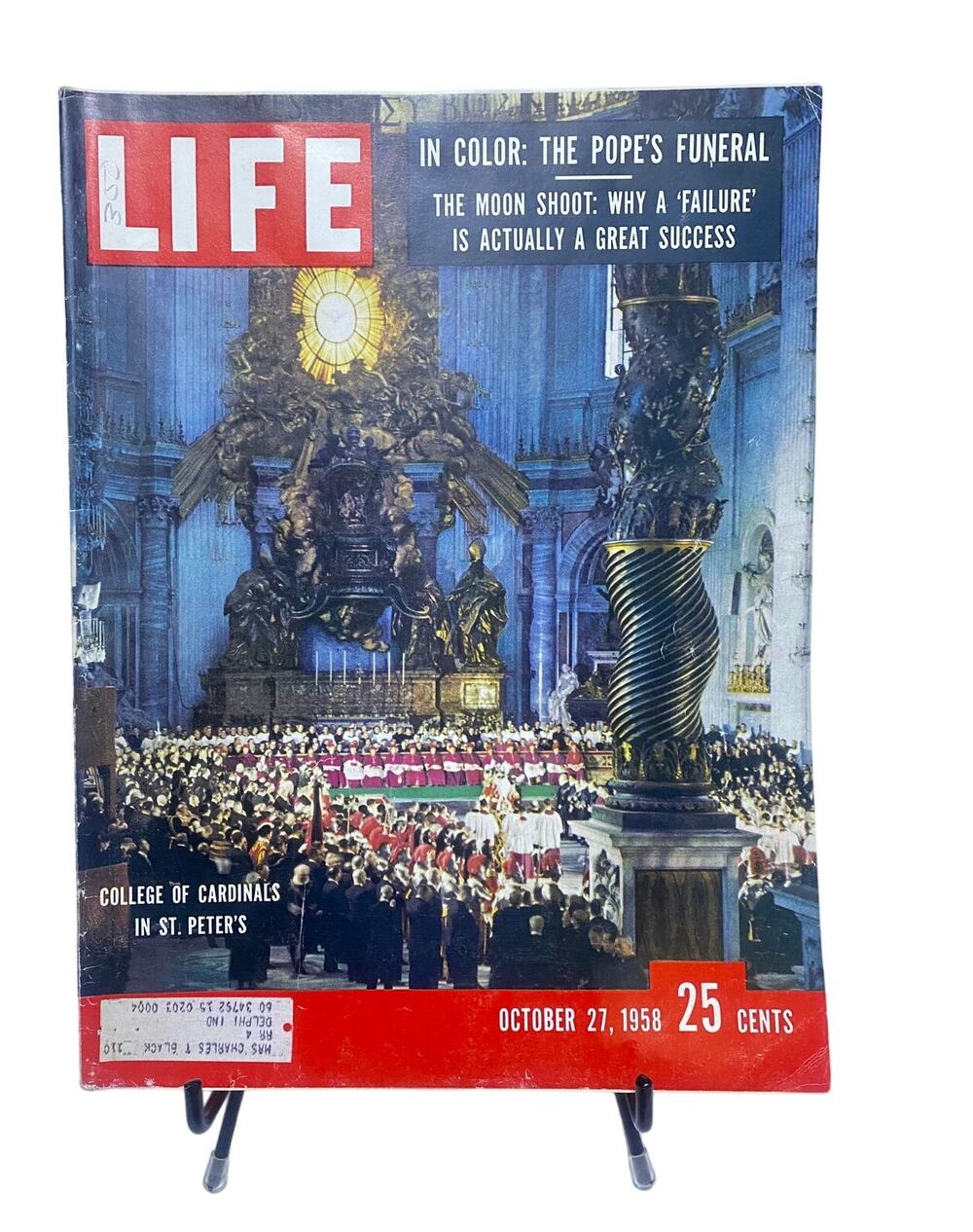LIFE Magazine October 27 1958 Pope Pius XII Funeral Nixon Campaign